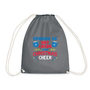 Cadeaux de Noël Noël - Sac de sport léger - gris - Devant