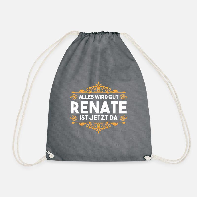 Renate - Turnbeutel - Grau