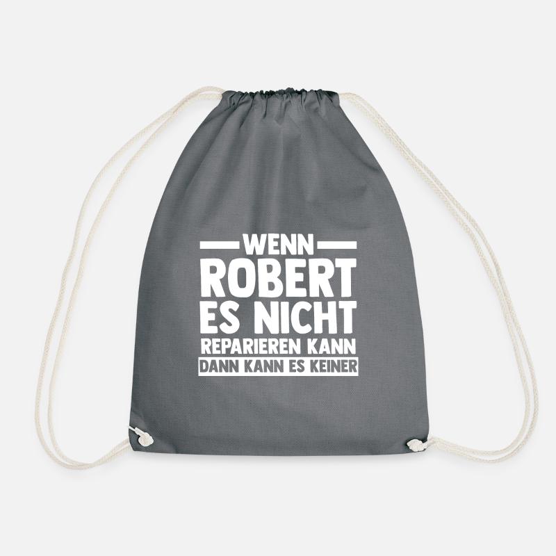 Robert - Turnbeutel - Grau