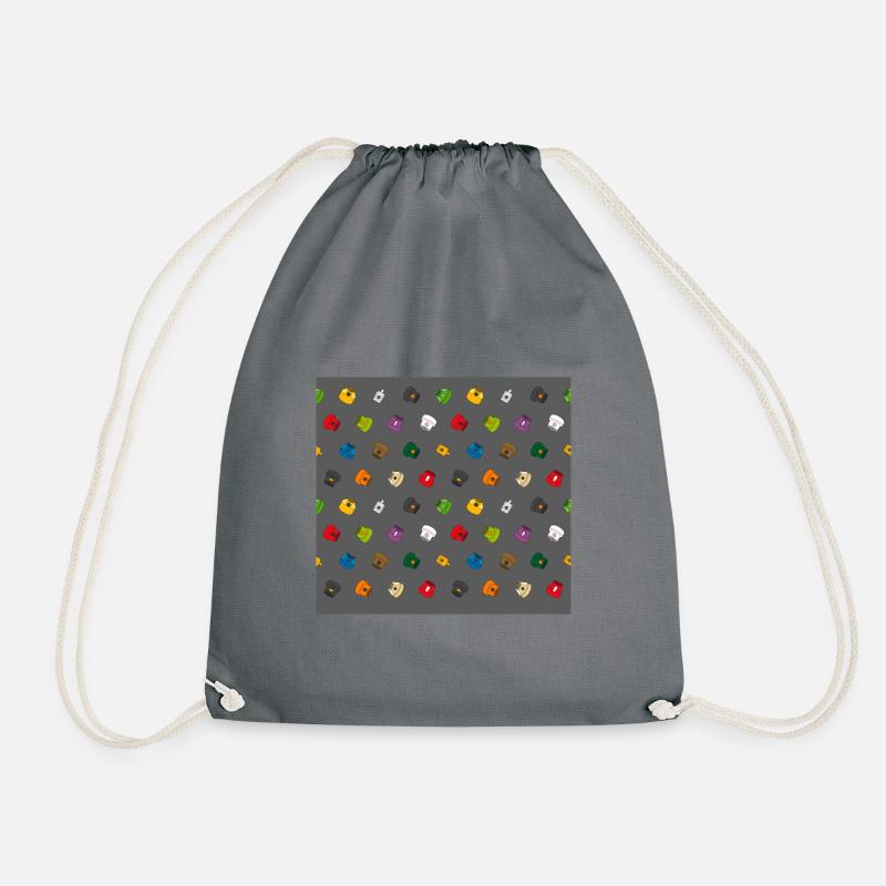 Caps & Colors 1.0 - Turnbeutel - Grau