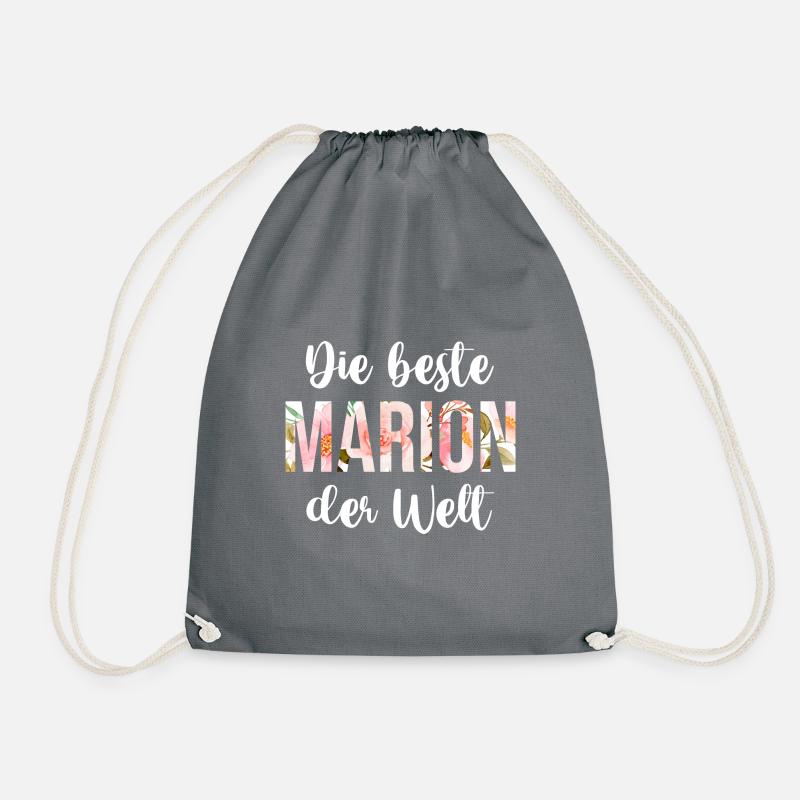 Marion - Turnbeutel - Grau