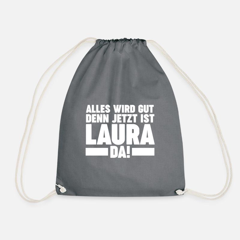 Laura - Turnbeutel - Grau