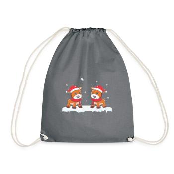 Cadeaux de Noël Noël - Sac de sport léger - gris - Devant