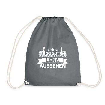 Lena - Turnbeutel - Grau - Vorne