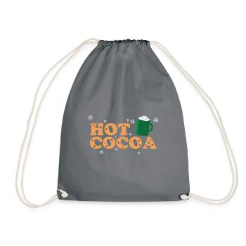 Cadeaux de Noël Noël - Sac de sport léger - gris - Devant