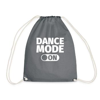 Dire drôle cadeau de danse - Sac de sport léger - gris - Devant