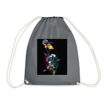 Space Astronaut - Drawstring Bag - grey - Front