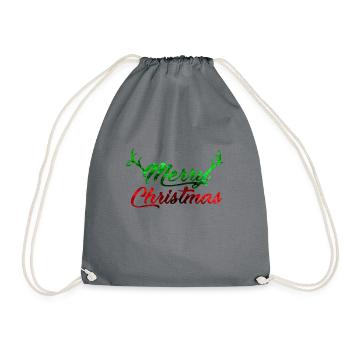 Joyeux Noël - Sac de sport léger - gris - Devant