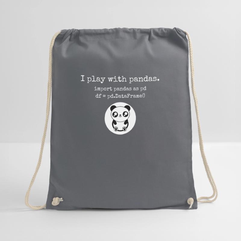 Programmation Python jouant avec des pandas Sac de sport léger