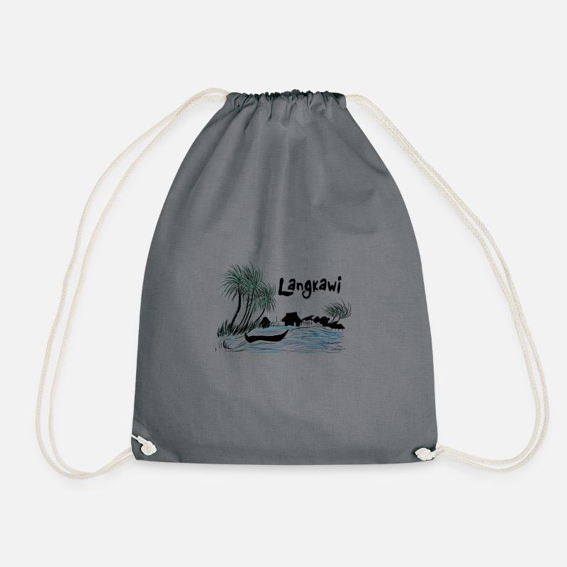 Pulau Langkawi Malaysia - Turnbeutel - Grau