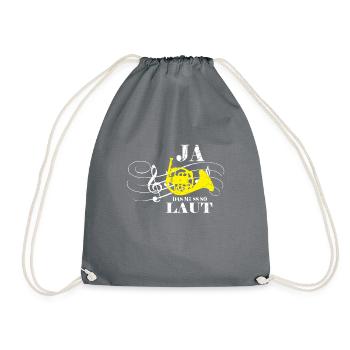 Cela doit être un look corné fort - Sac de sport léger - gris - Devant