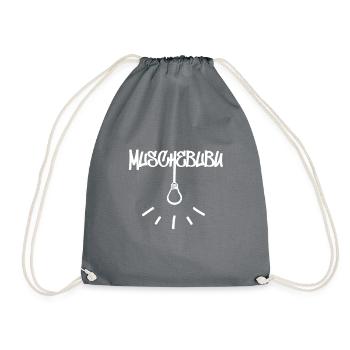 Muschebubu Funny Sayings Saxe T-shirt Ossi - Sac de sport léger - gris - Devant
