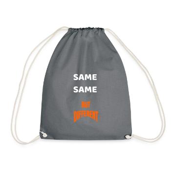SAME SAME BUT DIFFERENT IDÉE DE CADEAU - Sac de sport léger - gris - Devant
