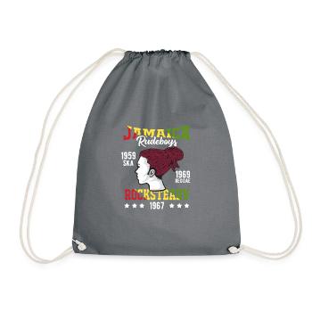 Reggae Jamaïque Ska Rocksteady - Cadeau - Sac de sport léger - gris - Devant