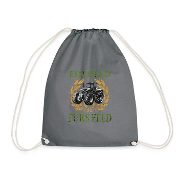 Un héros pour le domaine des tracteurs - Sac de sport léger - gris - Devant