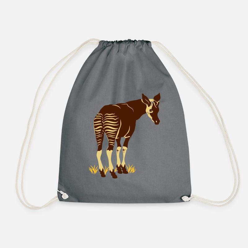 okapi - Turnbeutel - Grau