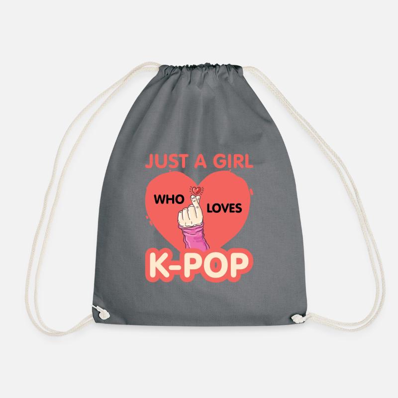 K-Pop - Sac de sport léger - gris