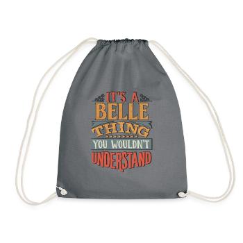 C’est une belle chose que vous ne comprendriez pas - Belle - Sac de sport léger - gris - Devant