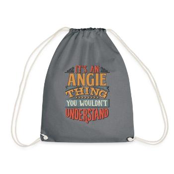 C’est une chose angie que vous ne comprendriez pas - - Sac de sport léger - gris - Devant