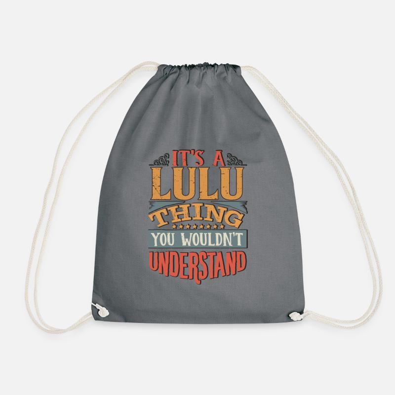 C’est une chose Lulu que vous ne comprendriez pas - Lulu - Sac de sport léger - gris