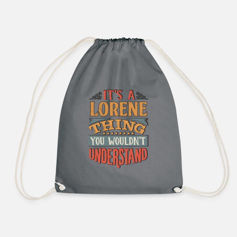 C’est une chose Lorene que vous ne comprendriez pas - - Sac de sport léger - gris