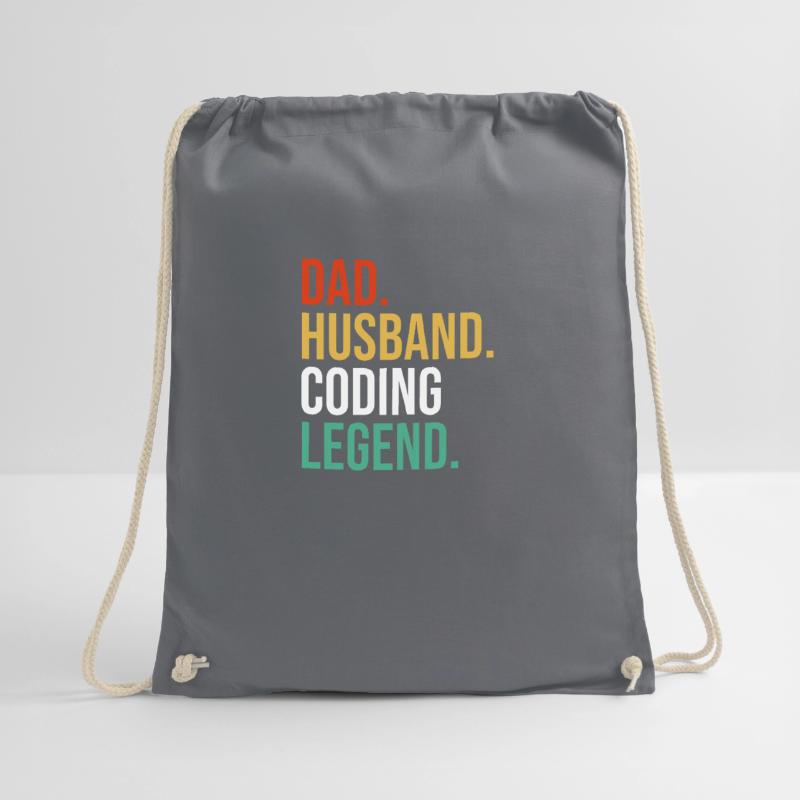 Mari Père Papa Coder Codage Informaticien Sac de sport léger