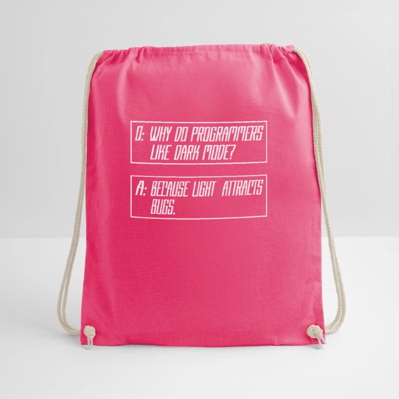 Programmer Coder Software Developer Drawstring Bag
