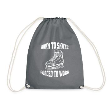Patinage artistique Patinage sur glace Patinage artistique - Sac de sport léger - gris - Devant
