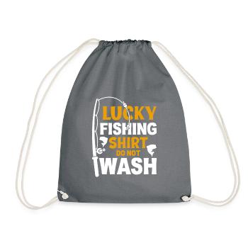 La chemise lucky Fishing ne se lave pas - Sac de sport léger - gris - Devant