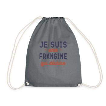 Annonce De Grossesse Pour Frangine - Sac de sport léger - gris - Devant
