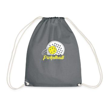 Pickleball Player Paddleball Lover Humor Coach Pun - Sac de sport léger - gris - Devant