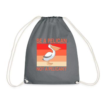 Pelican Pelicans Oiseaux Oiseaux Oiseaux - Sac de sport léger - gris - Devant