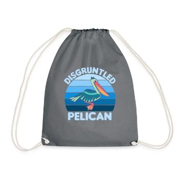 Pelican Pelicans Oiseaux Oiseaux Oiseaux - Sac de sport léger - gris - Devant