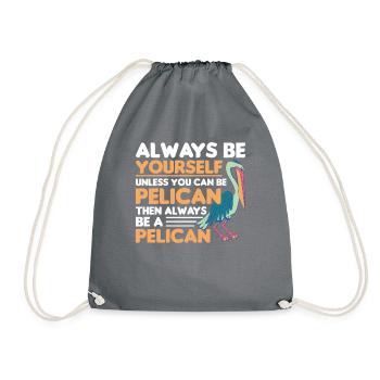 Pelican Pelicans Oiseaux Oiseaux Oiseaux - Sac de sport léger - gris - Devant