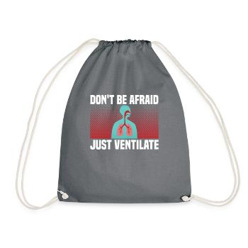 Respiratory therapists Respiratory therapist Occupational therapists - Drawstring Bag - grey - Front