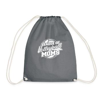 Volleyball Beach Volleyball - Drawstring Bag - grey - Front