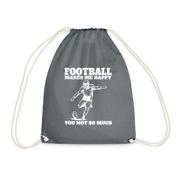 Entraîneur de football américain Fan de football américain - Sac de sport léger - gris - Devant