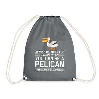 Pélican Pélicans Oiseaux Sauvagine - Sac de sport léger - gris - Devant