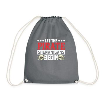 Pirate Kids Skull Party Pirates - Sac de sport léger - gris - Devant