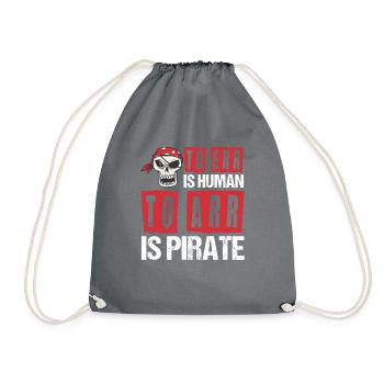 Pirate Kids Skull Party Pirates - Sac de sport léger - gris - Devant