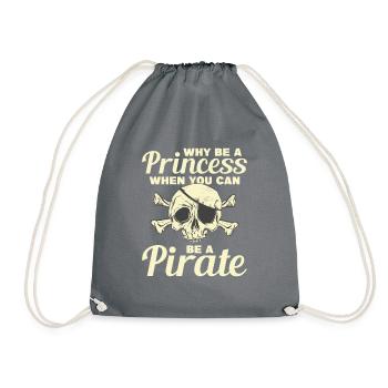 Pirate Kids Skull Party Pirates - Sac de sport léger - gris - Devant