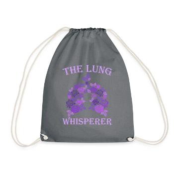 Respiratory therapists Respiratory therapist Occupational therapists - Drawstring Bag - grey - Front