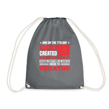 Respiratory therapists Respiratory therapist Occupational therapists - Drawstring Bag - grey - Front