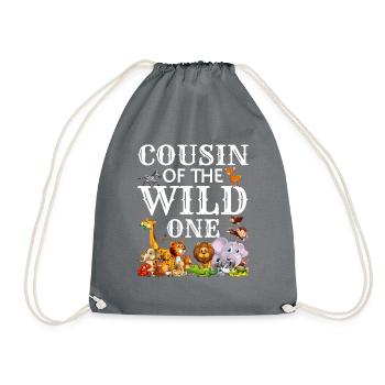 Safari Wildlife Africa le Grand 5 Zoologie - Sac de sport léger - gris - Devant