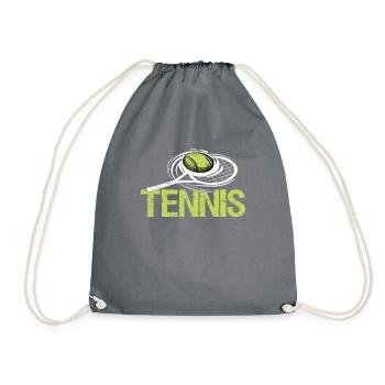 Amateurs de tennis et pour les professionnels - Sac de sport léger - gris - Devant