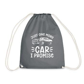 Juste une voiture de plus je promets - Sac de sport léger - gris - Devant