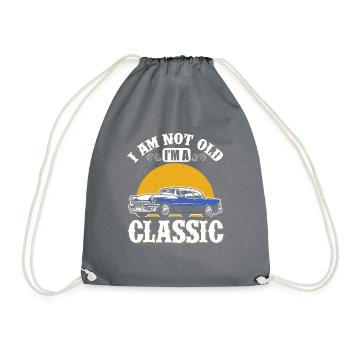 Je ne suis pas vieux je suis classique - Sac de sport léger - gris - Devant