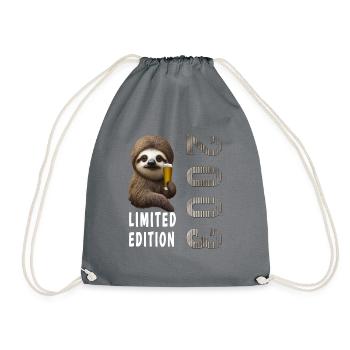 20e anniversaire né en 2003 - Sac de sport léger - gris - Devant