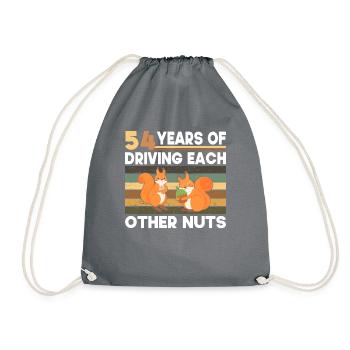 50e mariage 50 ans mariés se marier - Sac de sport léger - gris - Devant