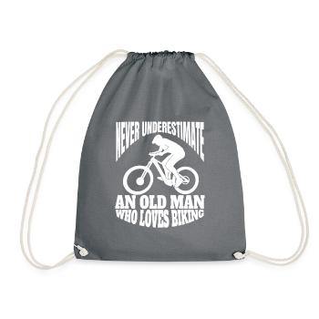 Vélo Cyclisme Cyclisme Circuit en VTT - Sac de sport léger - gris - Devant